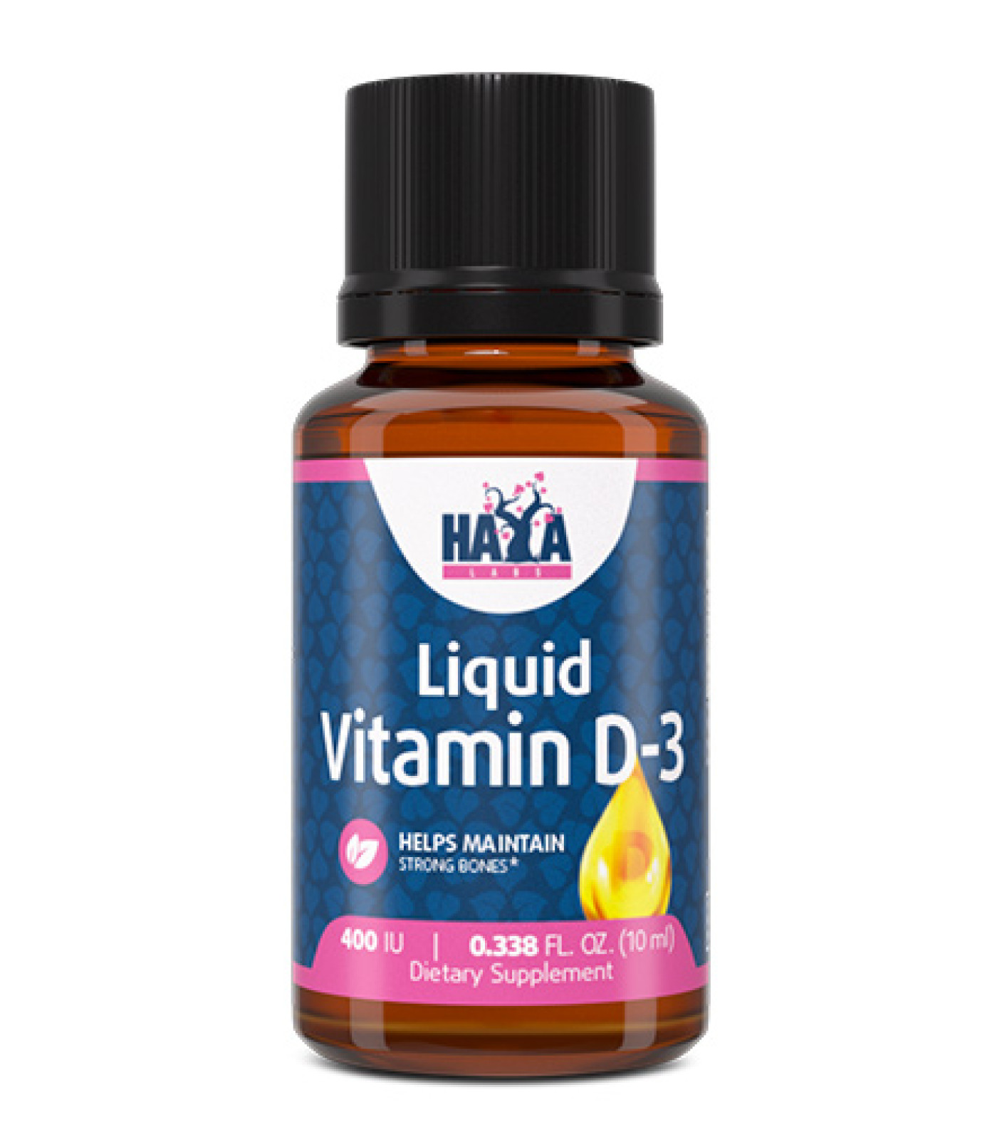 HAYA LABS Liquid Vitamin D3 400 IU / 10 ml HAYA LABS Liquid Vitamin D3 400 IU / 10 ml